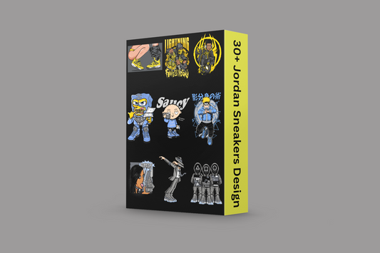 30+ Jordan Sneakers T-Shirt Design Bundle